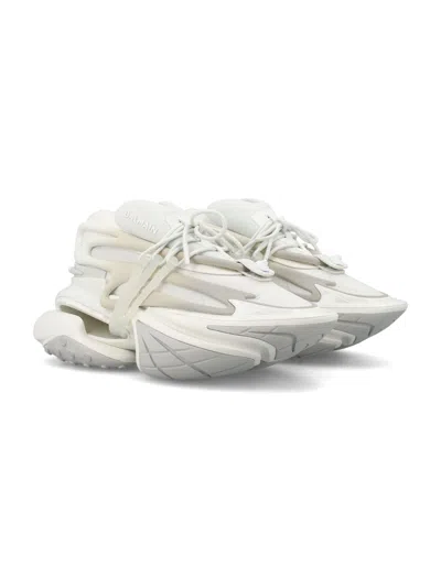 Balmain Unicorn Low-top Sneakers In Neutral