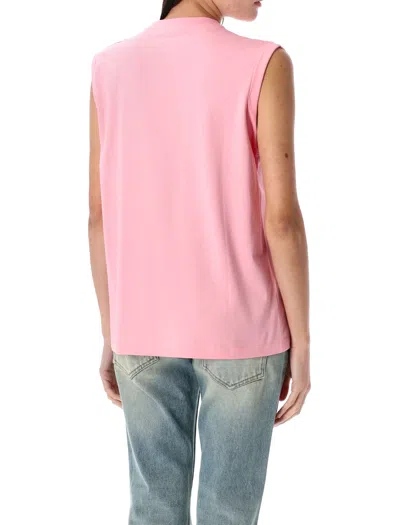 Balmain T Shirts And Polos Pink In Pink