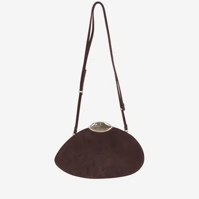 Benedetta Bruzziches Belle De Jour Clutch Bag In Brown