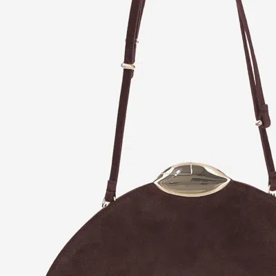Benedetta Bruzziches Belle De Jour Clutch Bag In Brown