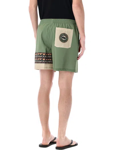 Billabong Burleigh Swim Shorts In Green