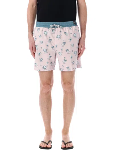 Billabong Vacay Layback Boarshorts In Pink