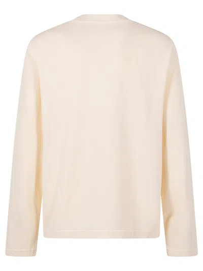 Jacquemus Long-sleeved T-shirt In Neutral