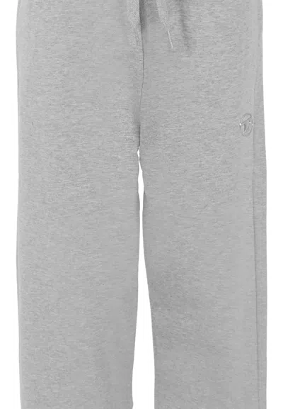 Diesel Grey Trousers For Bambino With Logo In Gray