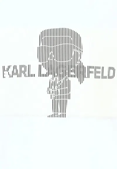 Karl Lagerfeld White T-shirt For Boy With  In White