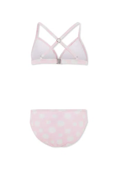Marc Jacobs Pink Bikini For Girl With Polka Dots In Pink