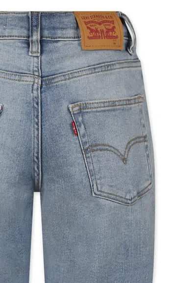 Levi's Logo-patch Jeans In Blue