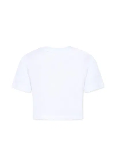 Msgm Cheer T-shirt In White