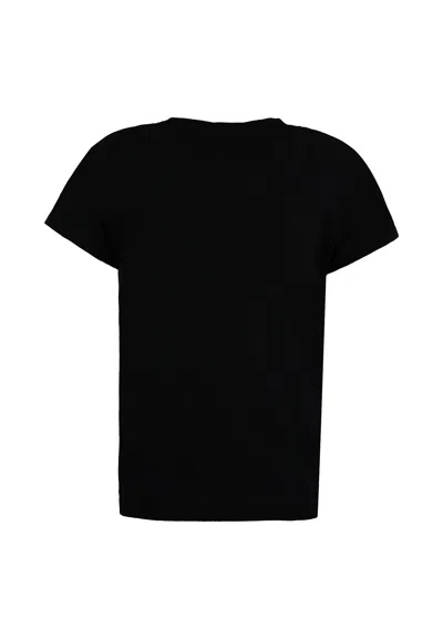 Balmain Logo-print T-shirt In Black