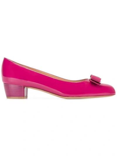 Ferragamo Salvatore  'vara' Pumps - Pink In C_247