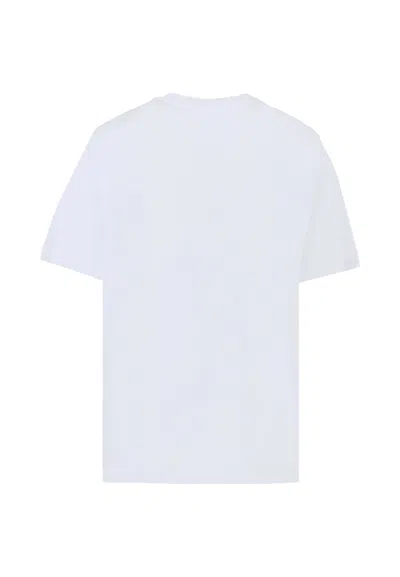 Mm6 Maison Margiela White T-shirt For Kids With Logo In White