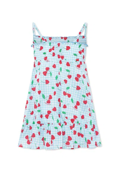 Mc2 Saint Barth Cotton Dress In Blue