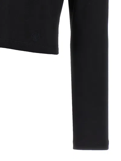 Loulou De Saison Masal T-shirt Black In Black