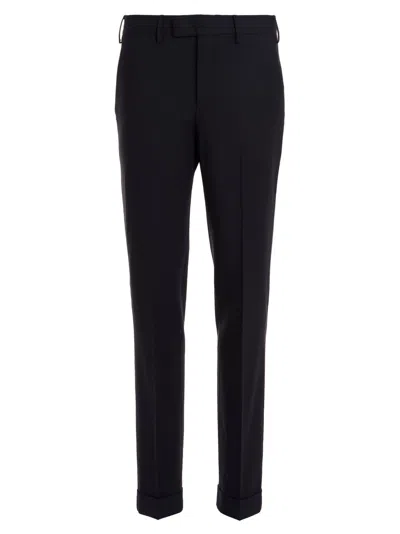 Pt Torino Master Pants Blue In Black