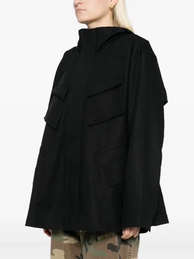 Jnby Cotton Jacket In Black