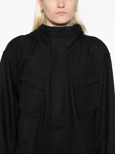 Jnby Cotton Jacket In Black