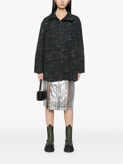 Jnby Cotton Jacket In Gray