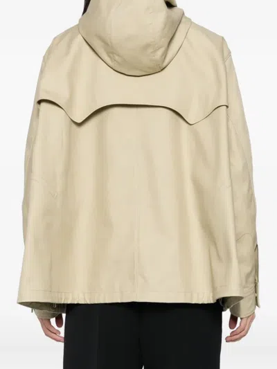 Jnby Cotton Jacket In Neutral