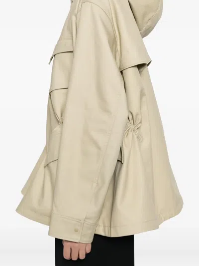 Jnby Cotton Jacket In Neutral