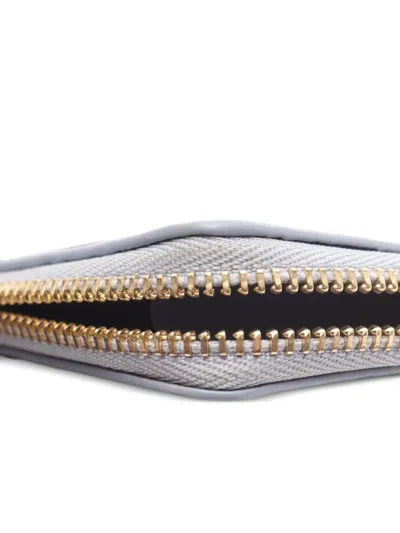 Pre-owned Loewe X Howl's Markl 2010s Graphic-print Wallet In Gray