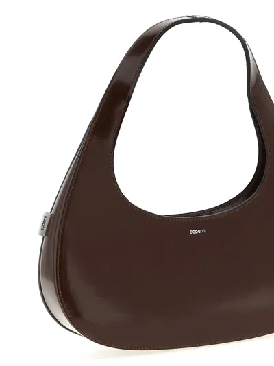 Coperni 'slim Swipe' Shoulder Bag In Brown