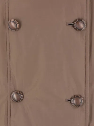 Brunello Cucinelli Short Button Detailing Down Jacket