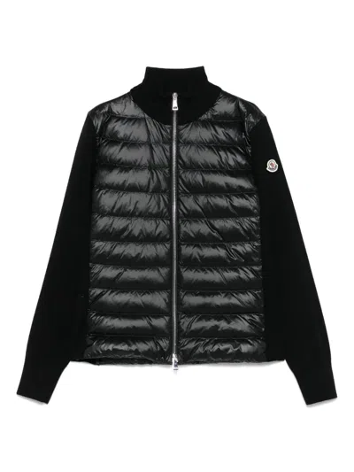 Moncler Padded Wool Zip-up Cardigan Clothing