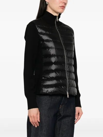Moncler Padded Wool Zip-up Cardigan Clothing