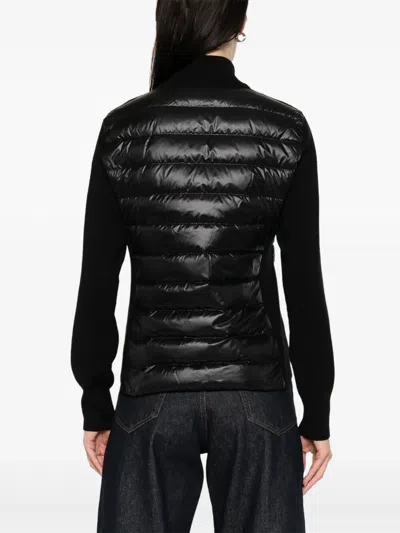 Moncler Padded Wool Zip-up Cardigan Clothing