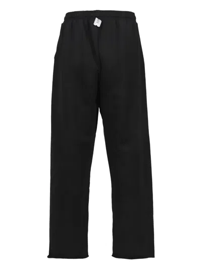 Prototypes Cotton Track Pants In Black