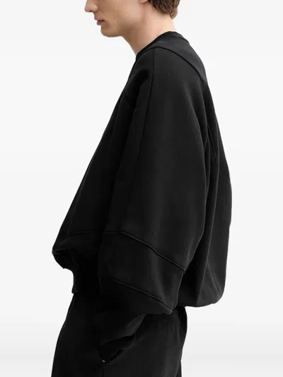 Heliot Emil Crew-neck Sweater In Black