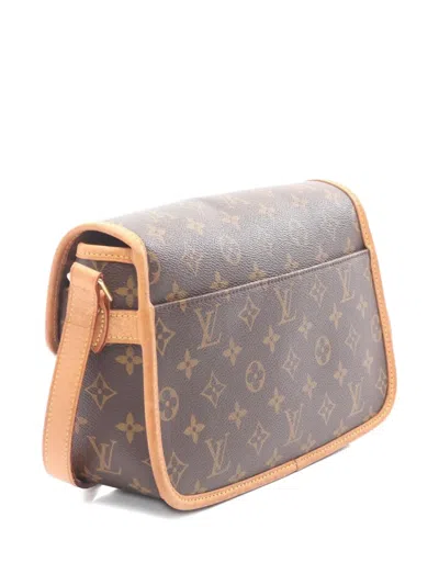 Pre-owned Louis Vuitton 2004 Small Sologne Monogram Shoulder Bag In Brown