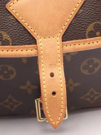 Pre-owned Louis Vuitton 2004 Small Sologne Monogram Shoulder Bag In Brown