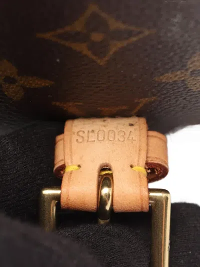 Pre-owned Louis Vuitton 2004 Small Sologne Monogram Shoulder Bag In Brown
