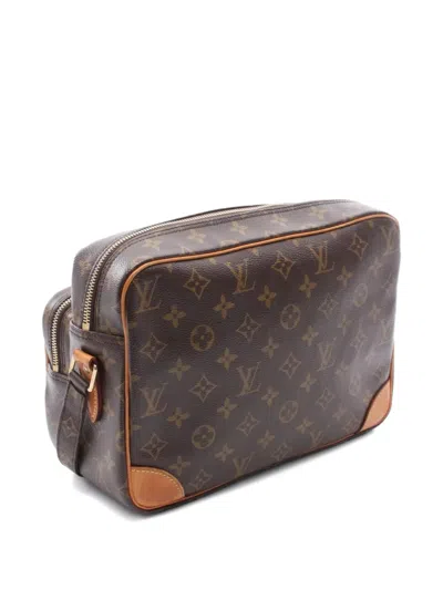 Pre-owned Louis Vuitton 2004 Nil Monogram Shoulder Bag In Brown