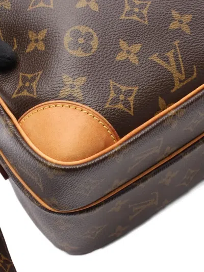 Pre-owned Louis Vuitton 2004 Nil Monogram Shoulder Bag In Brown