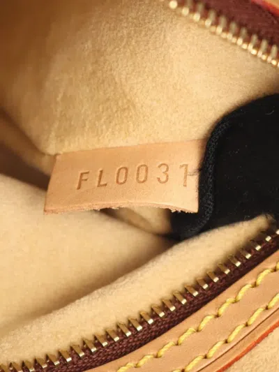 Pre-owned Louis Vuitton 2001 Looping Mm Shoulder Bag In Brown