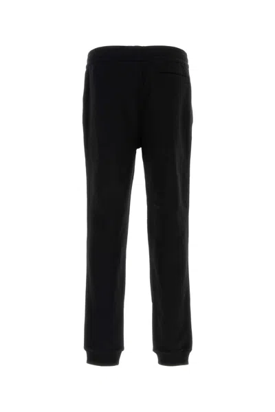 Burberry Logo-print Track Pants In Black