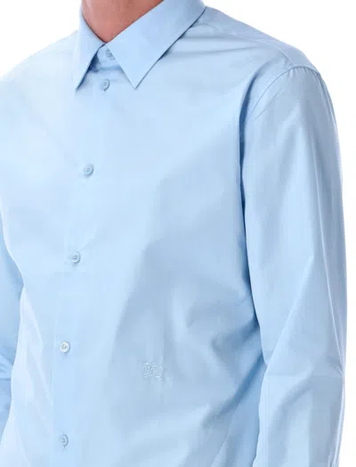 Burberry T Shirts And Polos In Blue