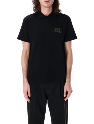 Burberry Polo Shirt In Black