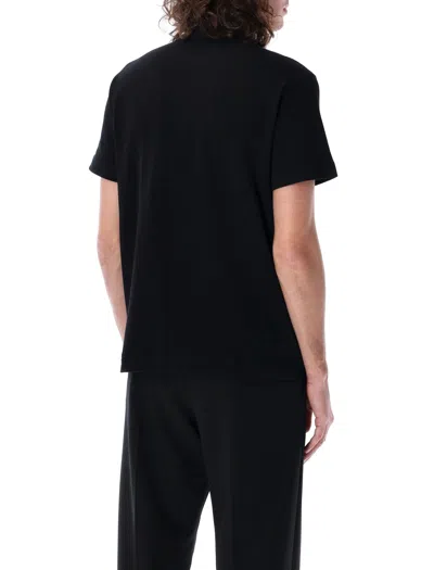 Burberry Polo Shirt In Black