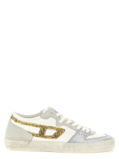 Diesel Low Top Sneakers Contrast Panels In Multi