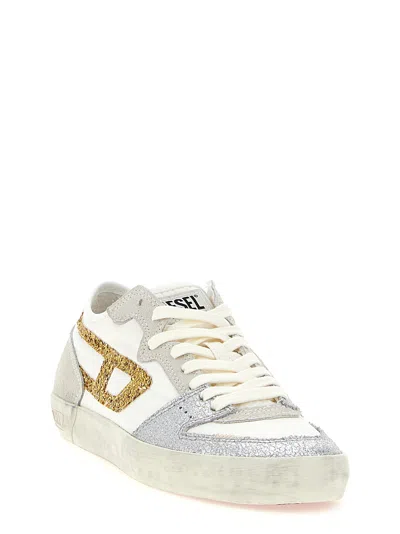 Diesel Low Top Sneakers Contrast Panels In Multi