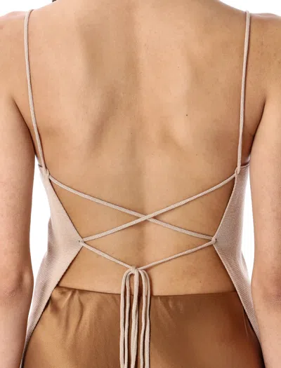 By Malene Birger Amani Organic Cotton Tank Top In Neutral