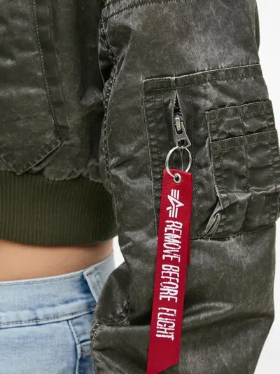 拉链短款飞行员夹克