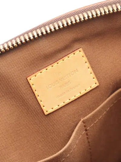 Pre-owned Louis Vuitton 2013 Tivoli Pm Monogram Handbag In Brown