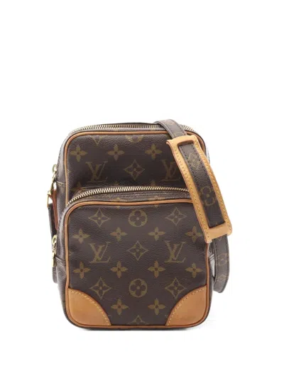 Pre-owned Louis Vuitton 2000s Amazon Monogram Shoulder Bag In Brown