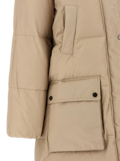 Brunello Cucinelli Shiny Zipper Pull Down Jacket