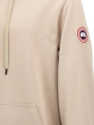 Canada Goose Huron Pouch-pocket Hoodie In Neutral