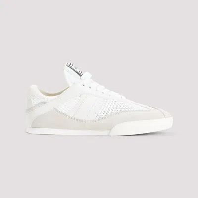 Chloé Chloe Women Sneakers Kick In Mesh E Pelle Scamosciata In White